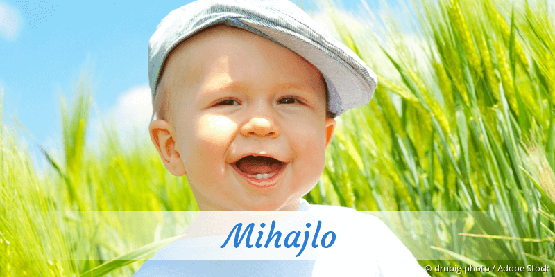 Baby mit Namen Mihajlo
