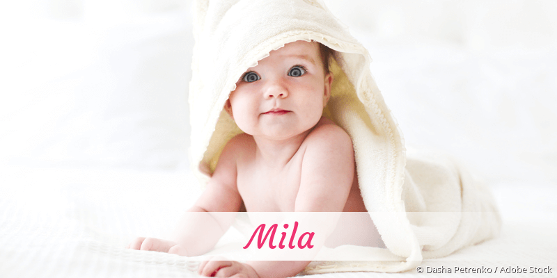 Baby mit Namen Mila