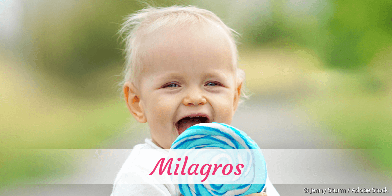 Baby mit Namen Milagros