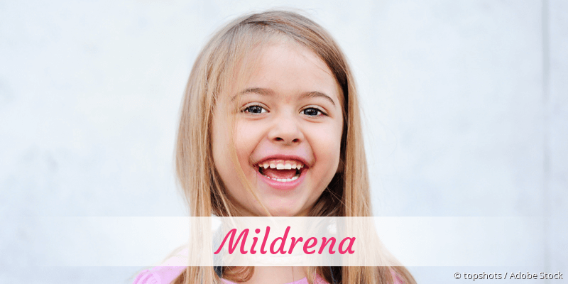 Name Mildrena als Bild