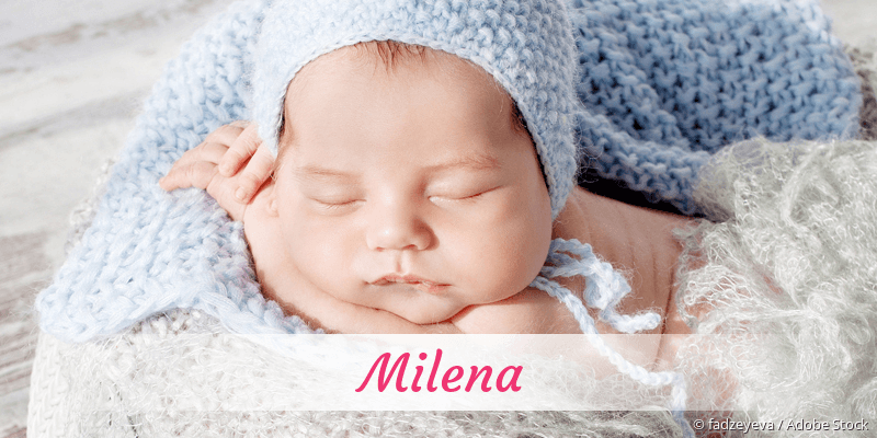 Baby mit Namen Milena