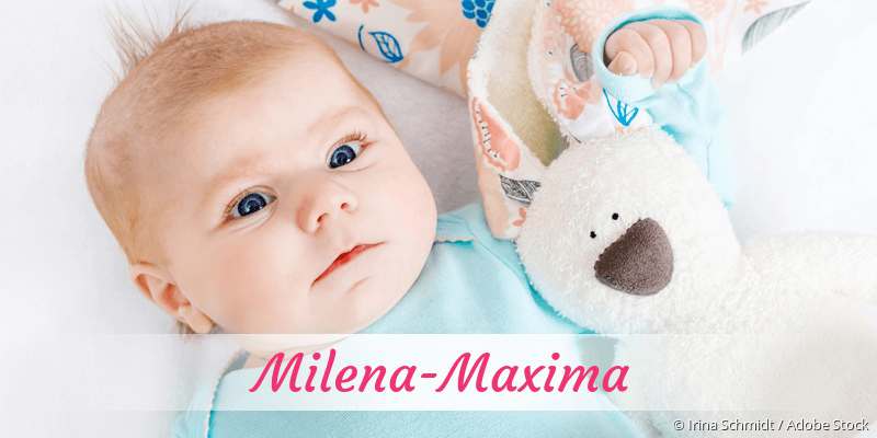 Baby mit Namen Milena-Maxima