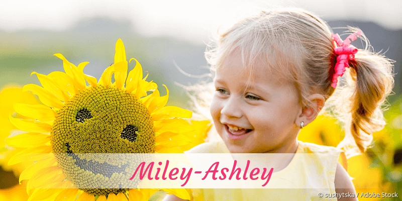 Baby mit Namen Miley-Ashley