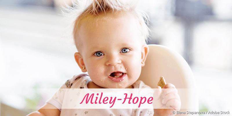 Baby mit Namen Miley-Hope