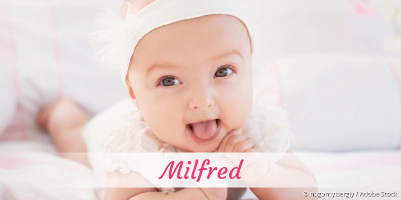 Baby mit Namen Milfred