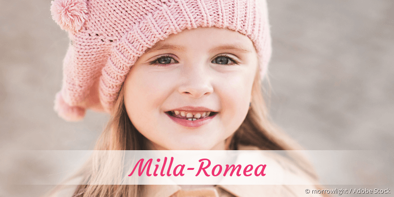 Baby mit Namen Milla-Romea
