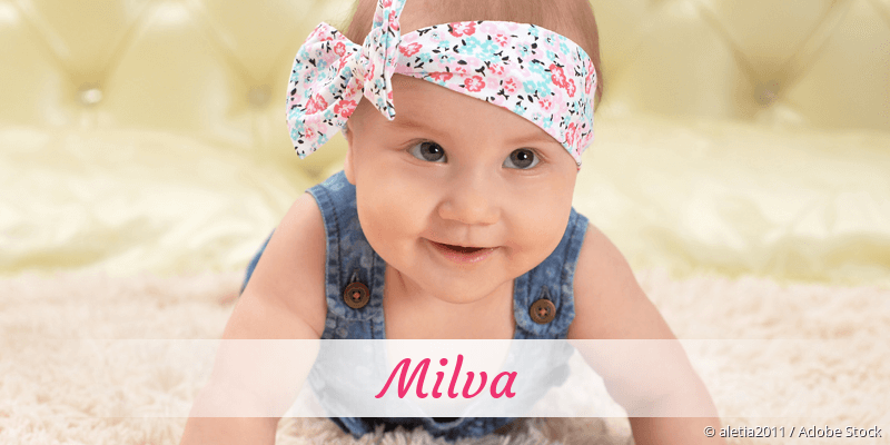 Baby mit Namen Milva