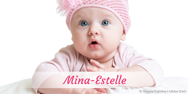 Baby mit Namen Mina-Estelle