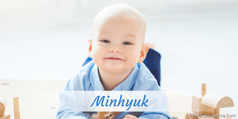 Baby mit Namen Minhyuk