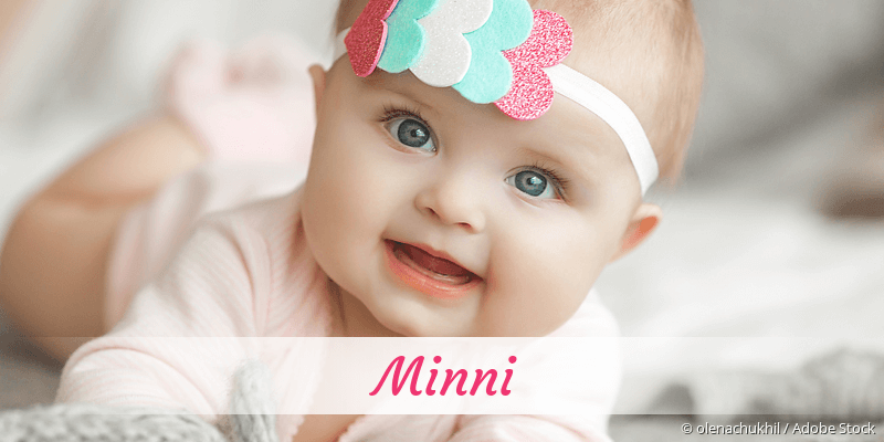 Baby mit Namen Minni