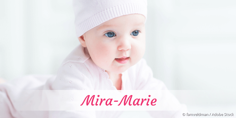 Baby mit Namen Mira-Marie