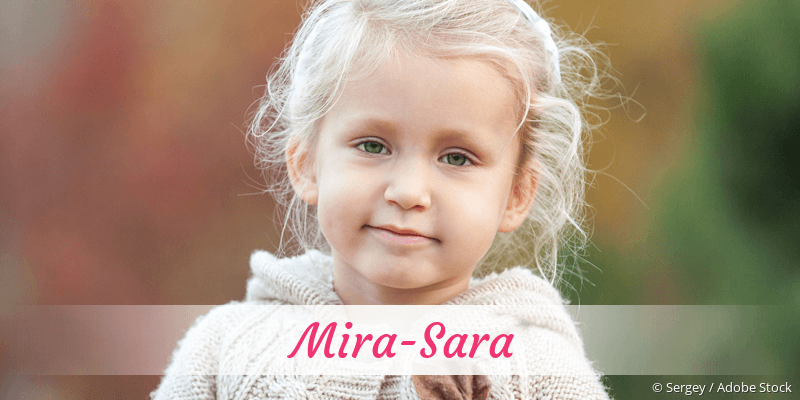 Baby mit Namen Mira-Sara