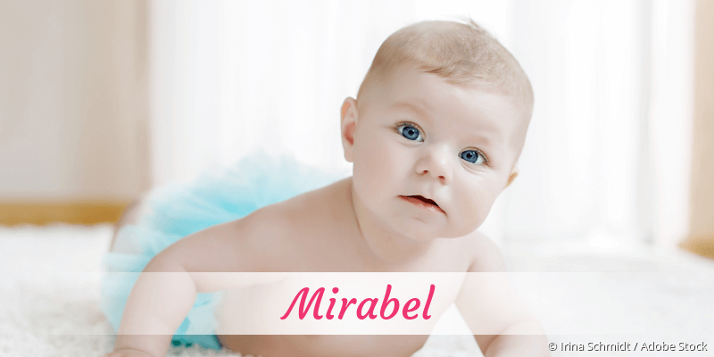 Baby mit Namen Mirabel