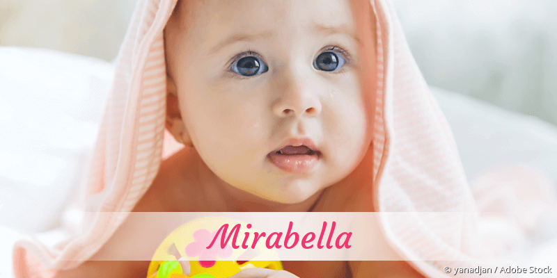 Baby mit Namen Mirabella