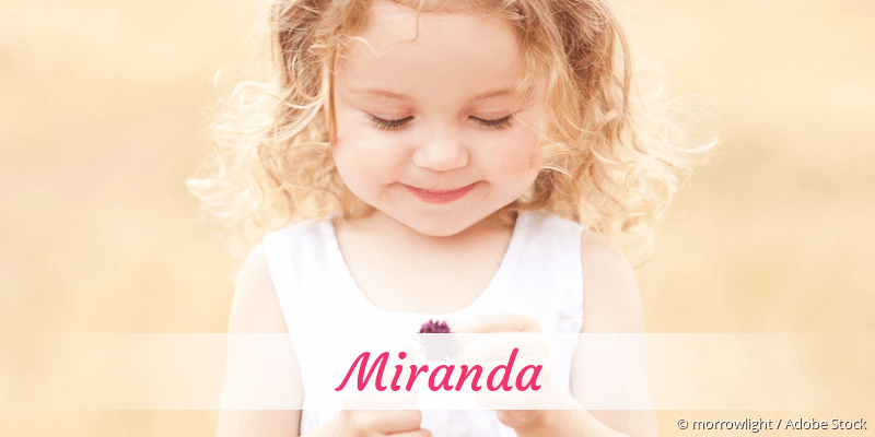 Baby mit Namen Miranda