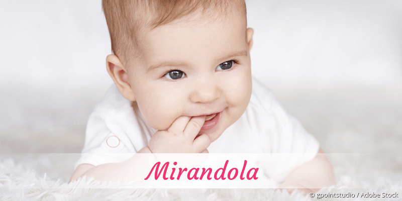 Baby mit Namen Mirandola