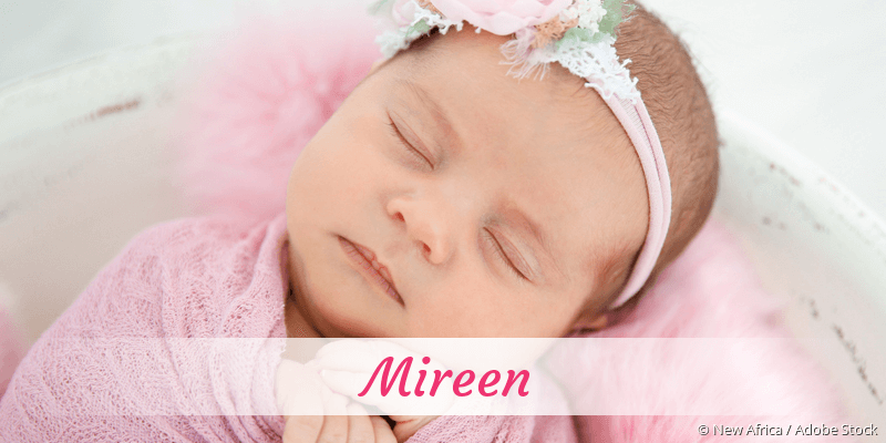Baby mit Namen Mireen