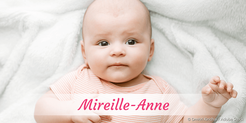 Baby mit Namen Mireille-Anne