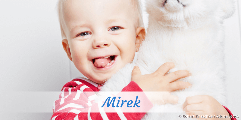 Baby mit Namen Mirek