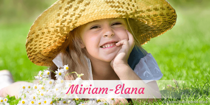 Baby mit Namen Miriam-Elana