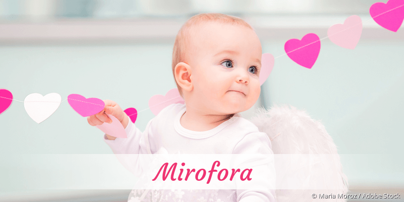 Baby mit Namen Mirofora