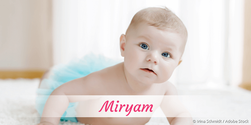 Baby mit Namen Miryam