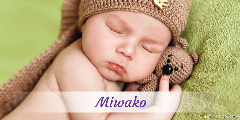 Baby mit Namen Miwako