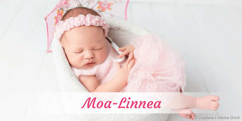 Baby mit Namen Moa-Linnea