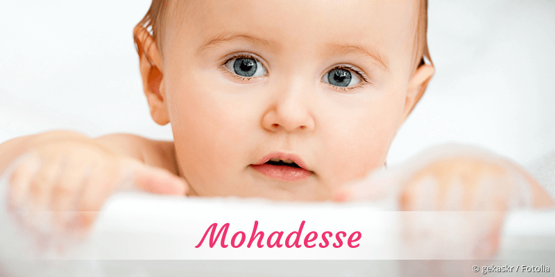 Baby mit Namen Mohadesse