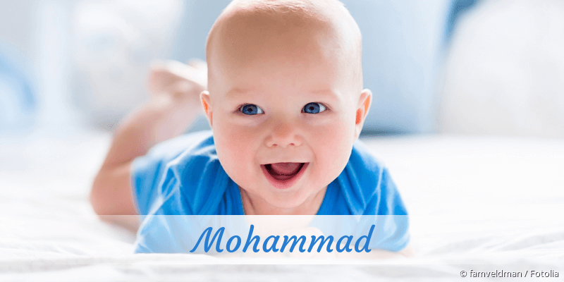 Baby mit Namen Mohammad