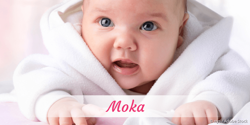 Baby mit Namen Moka