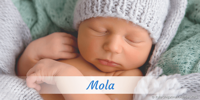 Baby mit Namen Mola