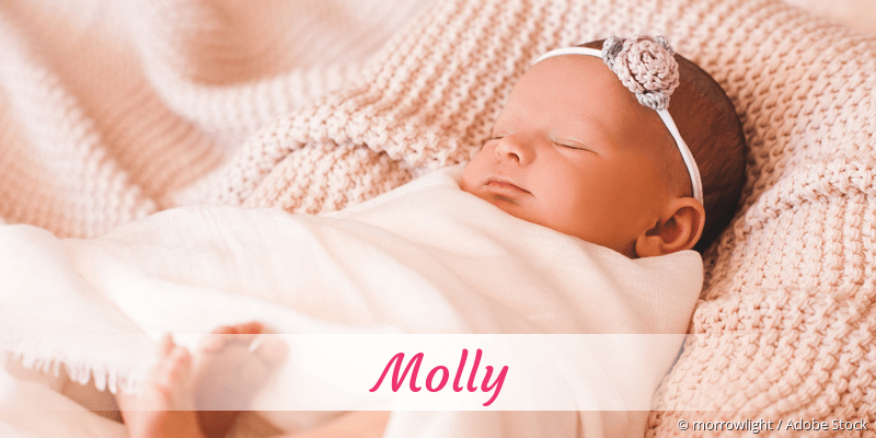 Baby mit Namen Molly