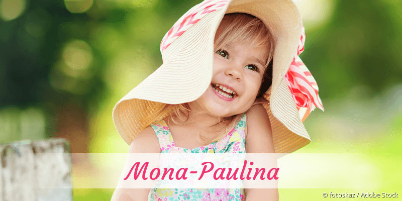 Baby mit Namen Mona-Paulina
