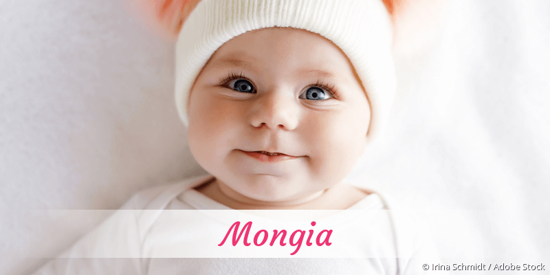 Baby mit Namen Mongia