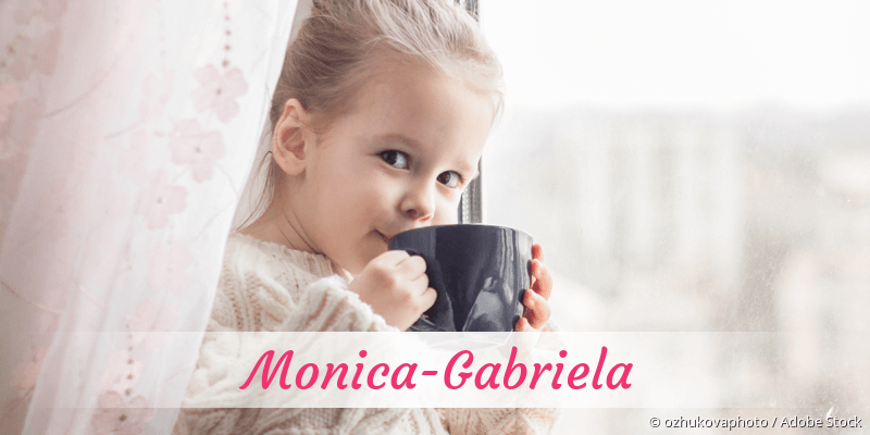 Baby mit Namen Monica-Gabriela
