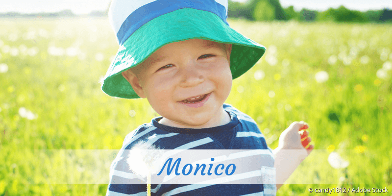 Baby mit Namen Monico