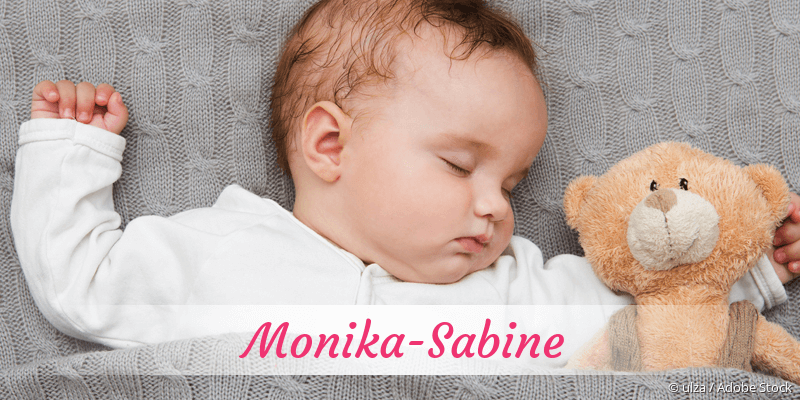 Baby mit Namen Monika-Sabine