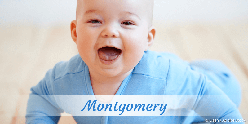 Baby mit Namen Montgomery
