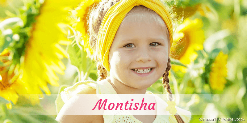Baby mit Namen Montisha