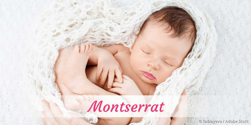 Baby mit Namen Montserrat