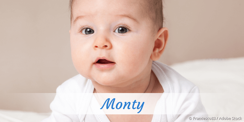 Baby mit Namen Monty