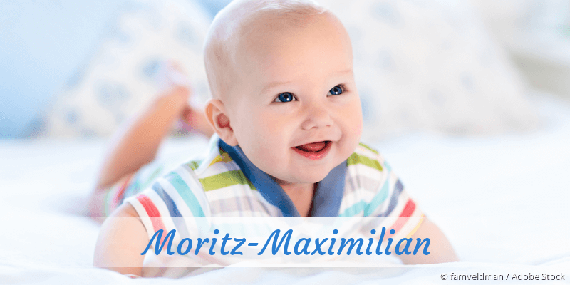 Baby mit Namen Moritz-Maximilian