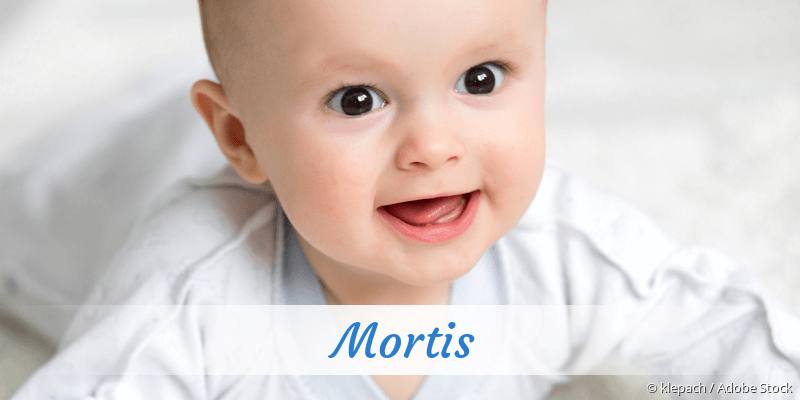 Baby mit Namen Mortis