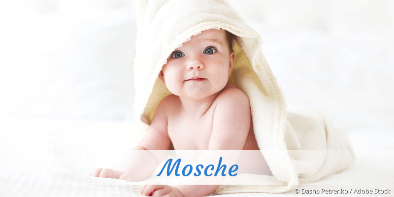 Baby mit Namen Mosche