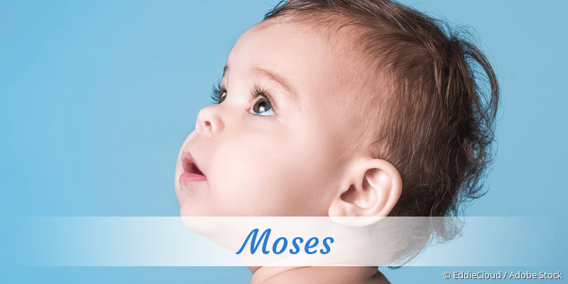Baby mit Namen Moses