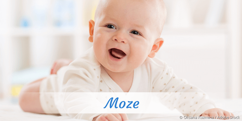Baby mit Namen Moze