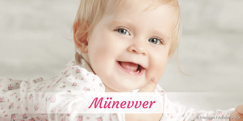 Baby mit Namen Münevver