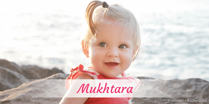 Baby mit Namen Mukhtara