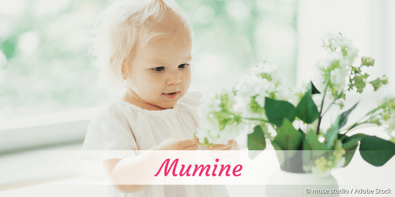 Baby mit Namen Mumine